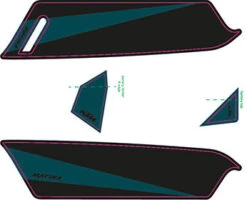 Aufkleber KTM Macina 2017 -E-Bike Teile Verkauf ktm 2017e bike aufkleber dunkelcyan schwarz