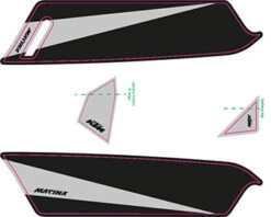 Aufkleber KTM Macina 2017 -E-Bike Teile Verkauf ktm 2017e bike aufkleber grau matt schwarz matt