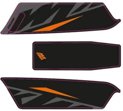 Aufkleber KTM Macina 2017 -E-Bike Teile Verkauf ktm 2017e bike aufkleber grau schwarz orange matt