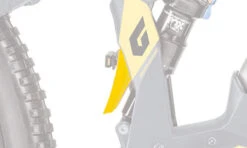 KTM Dämpferschutz -E-Bike Teile Verkauf ktm daempferschutz gelb matt